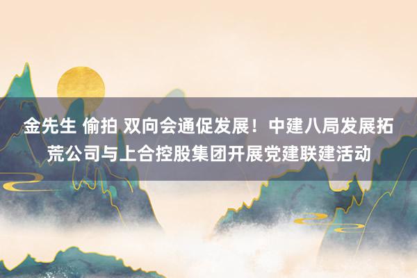 金先生 偷拍 双向会通促发展！中建八局发展拓荒公司与上合控股集团开展党建联建活动