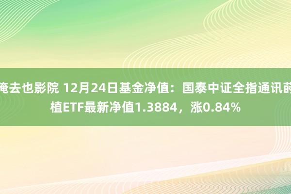 俺去也影院 12月24日基金净值：国泰中证全指通讯莳植ETF最新净值1.3884，涨0.84%